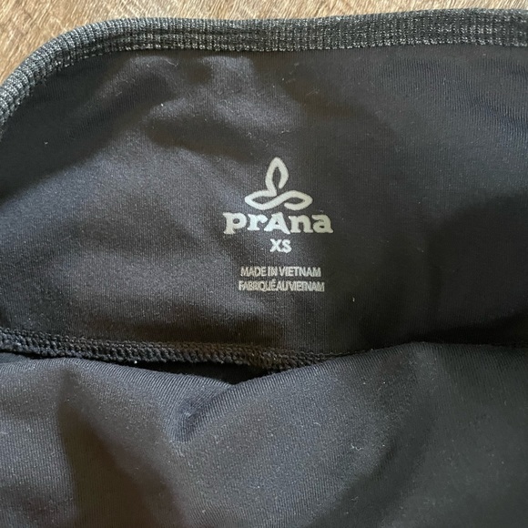 Prana Leggings with Stirrups Black/Charcoal XS EUC - Picture 4 of 8